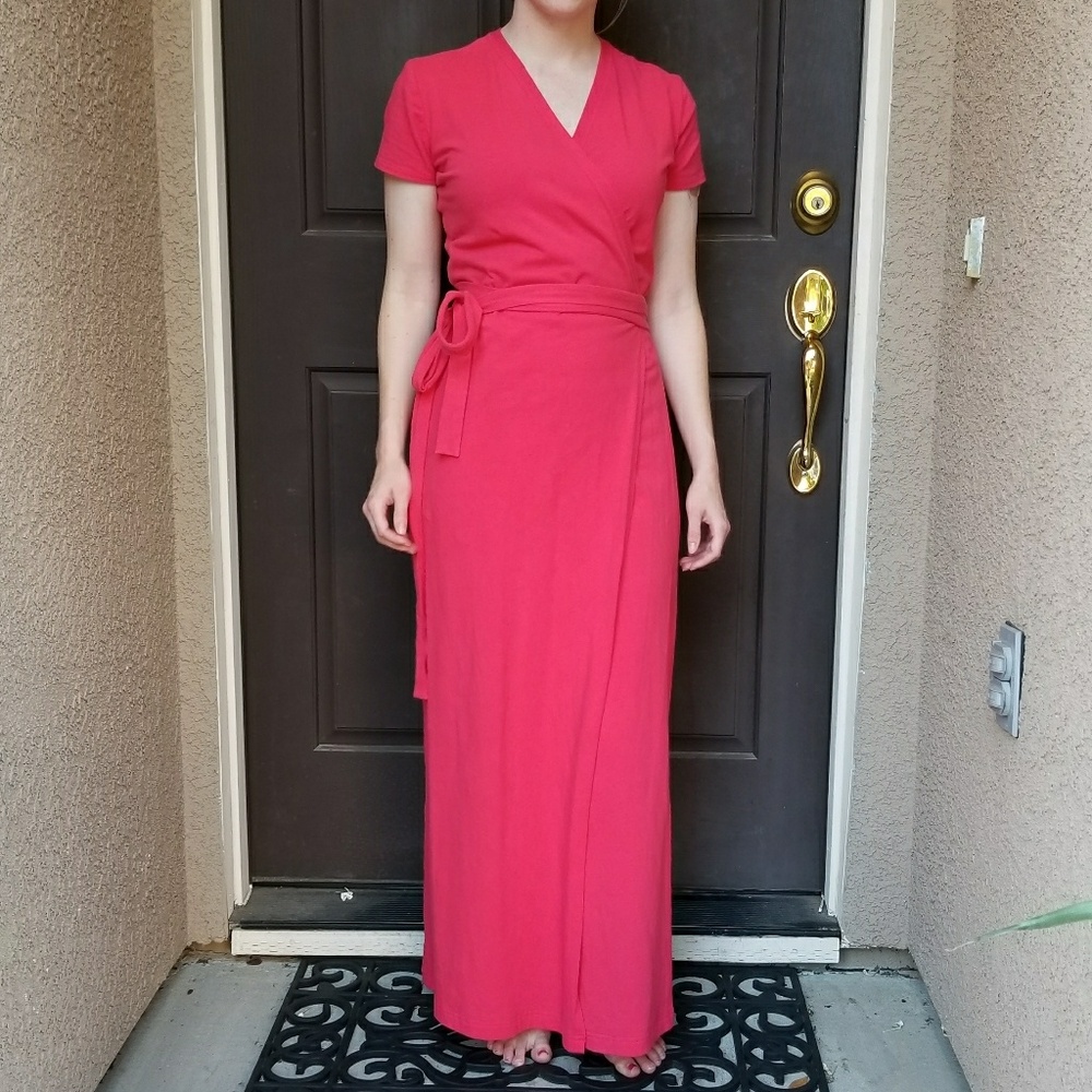 {Shabby Apple} Maxi wrap dress